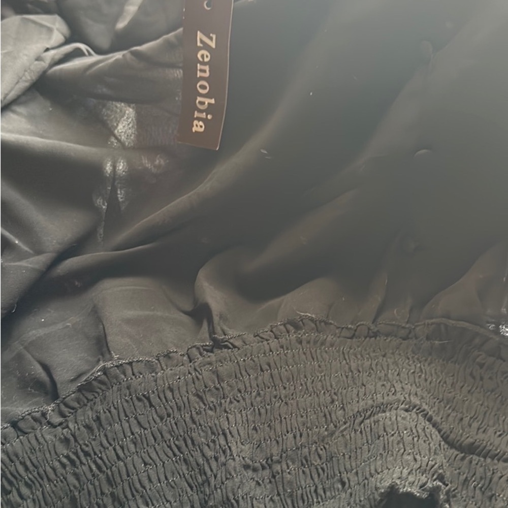 NWT Zenobia Black Blouse 3XL - Picture 8 of 9